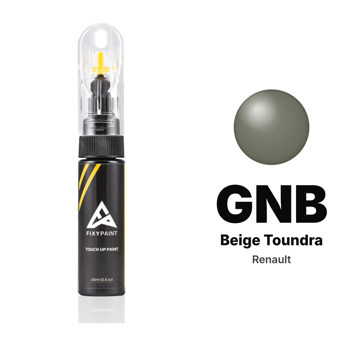Renault GNB Beige Toundra touch-up paint, Basic kit