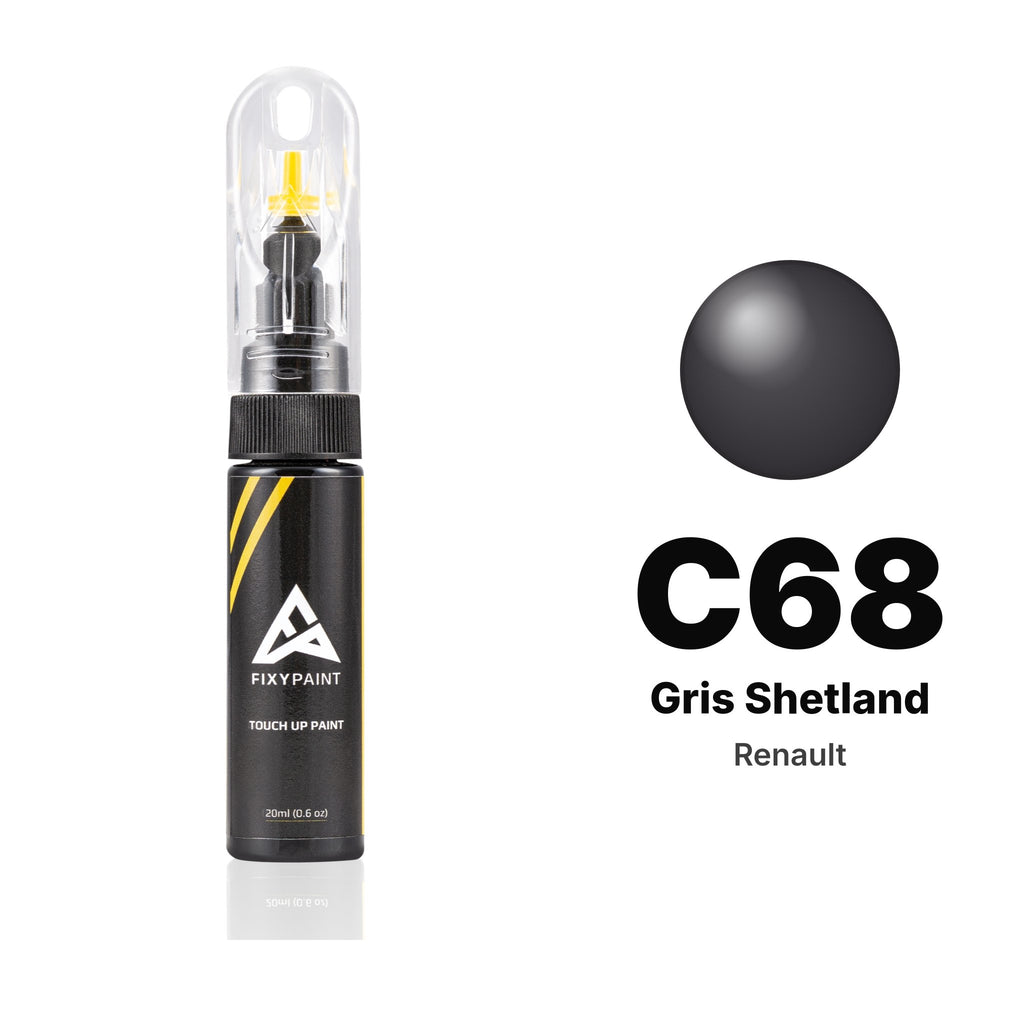 Touch-up paint for Renault C68 Gris Shetland, Basic kit
