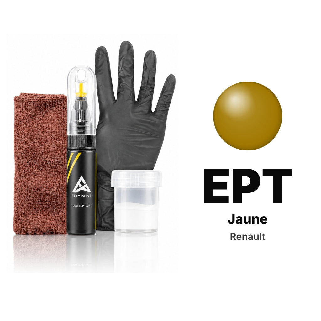 Touch-up paint for Renault EPT Jaune, Complete kit