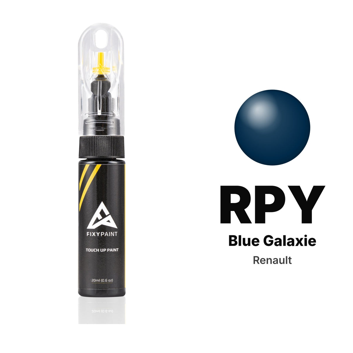 Touch-up paint for Renault RPY Blue Galaxie, Basic kit