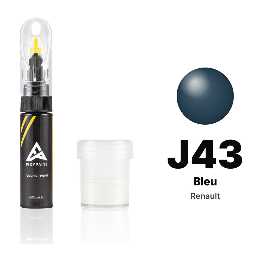 Touch-up paint for Renault J43 Bleu, Standard kit