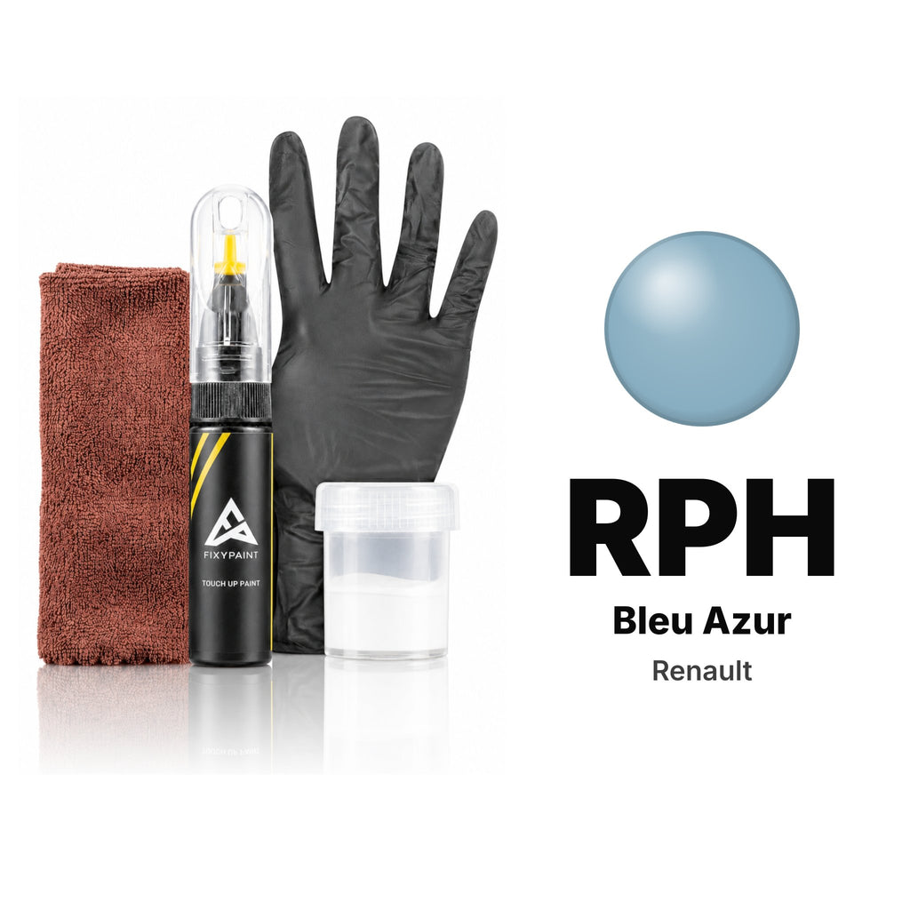 Touch-up paint for Renault RPH Bleu Azur, Complete kit