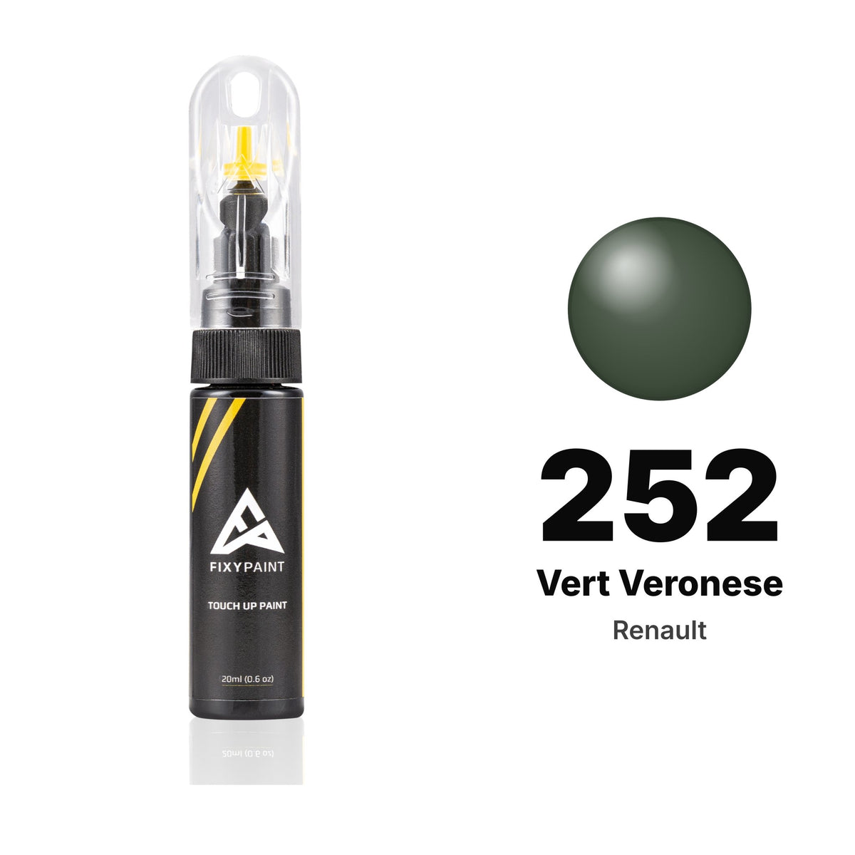 Renault 252 Vert Veronese touch-up paint, Basic kit