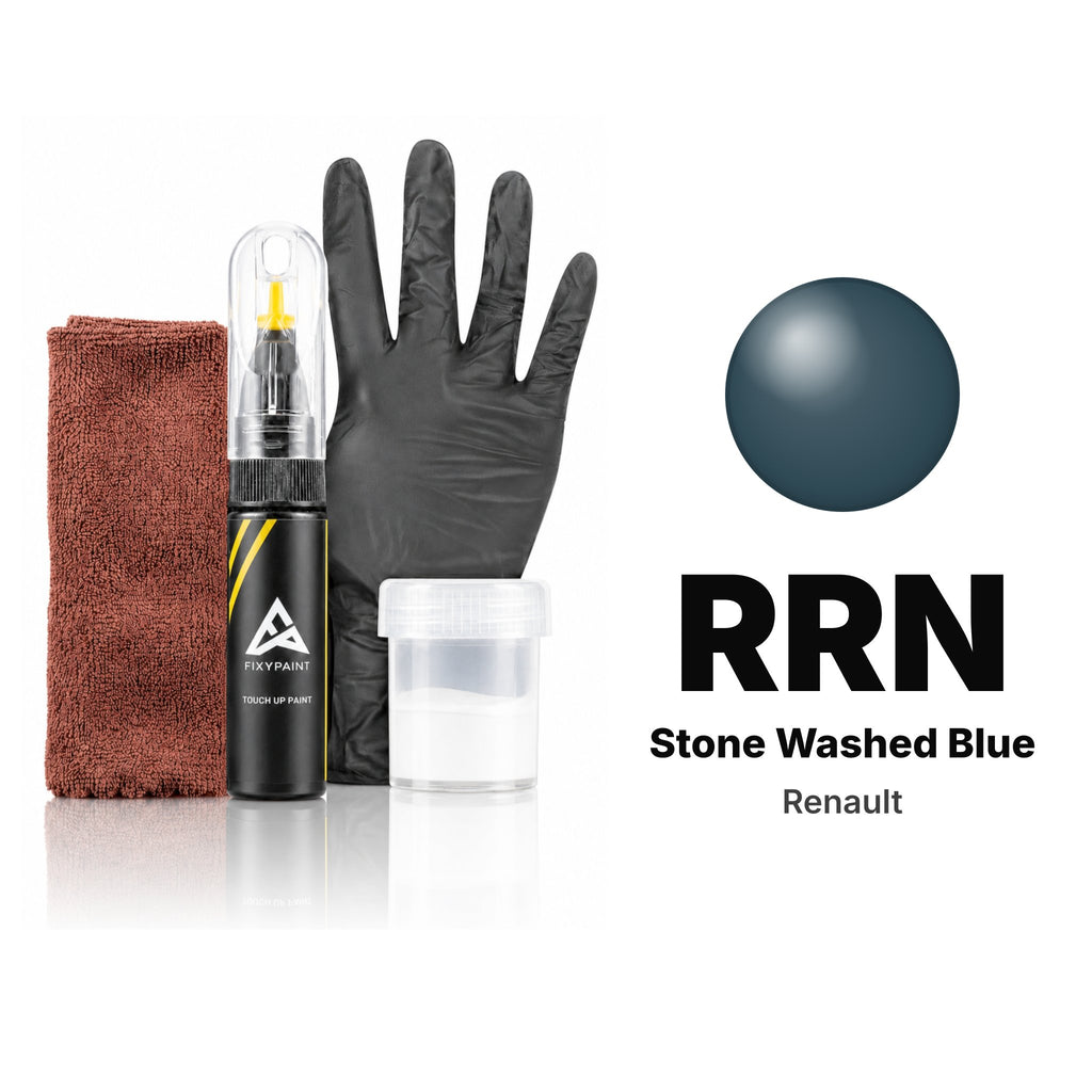 Lackstift für Renault – RRN Stone Washed Blue (alle Modelle, 2023), Set Komplett