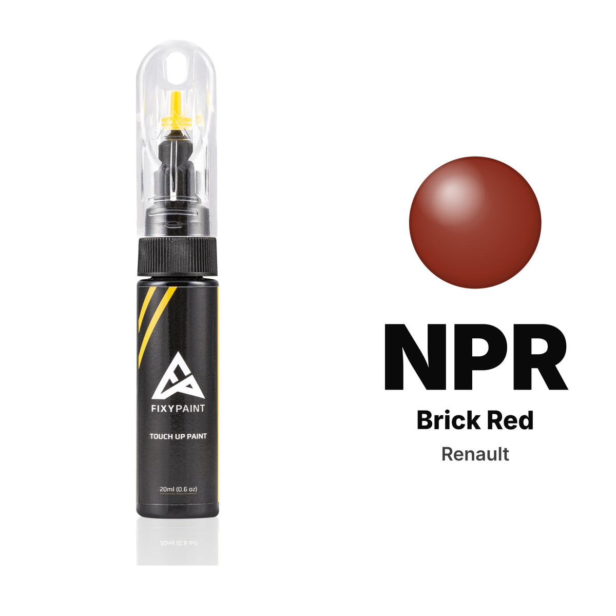 Renault NPR Brick Red touch-up paint, Basic kit