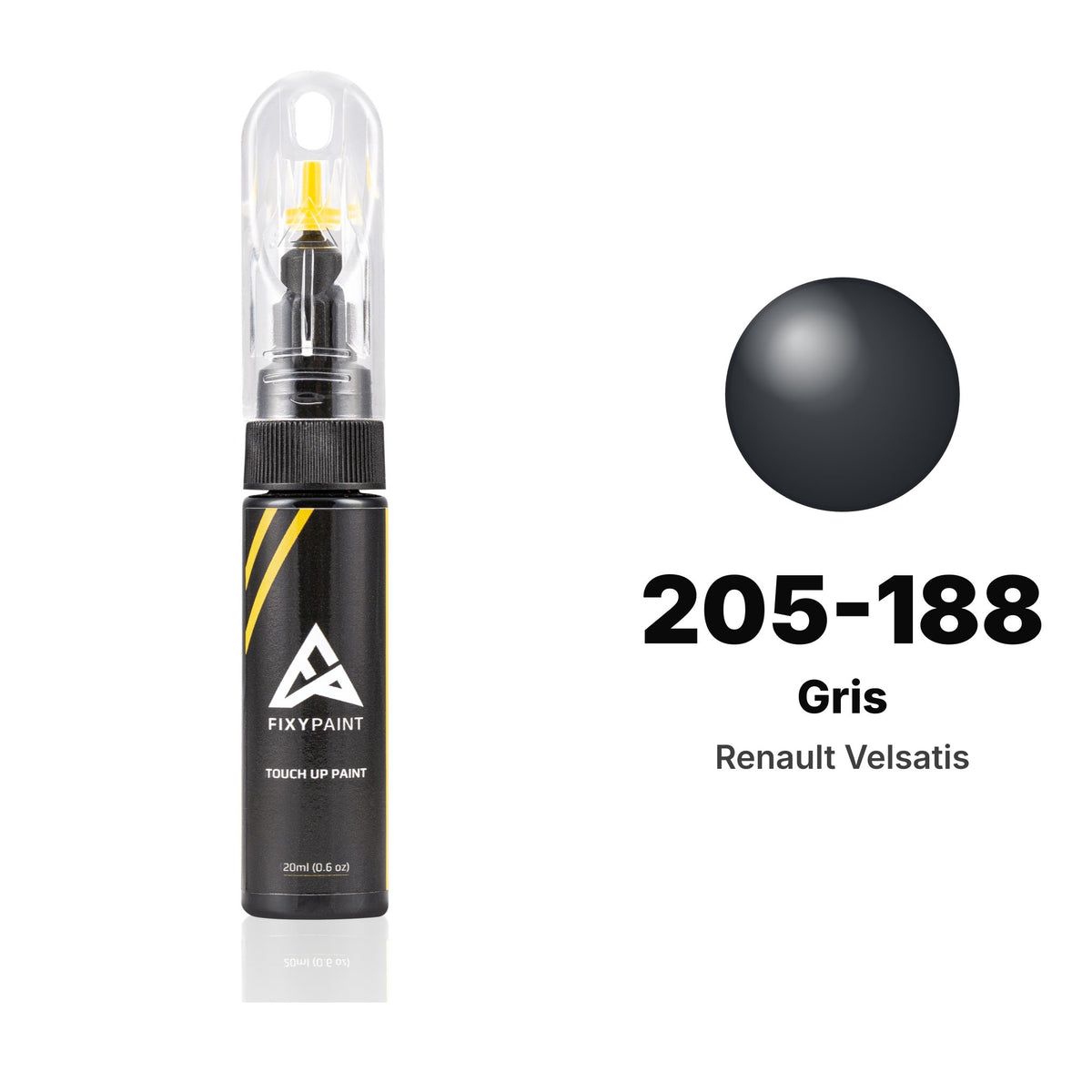 Touch-up paint for Renault Velsatis 205-188 Gris, Basic kit