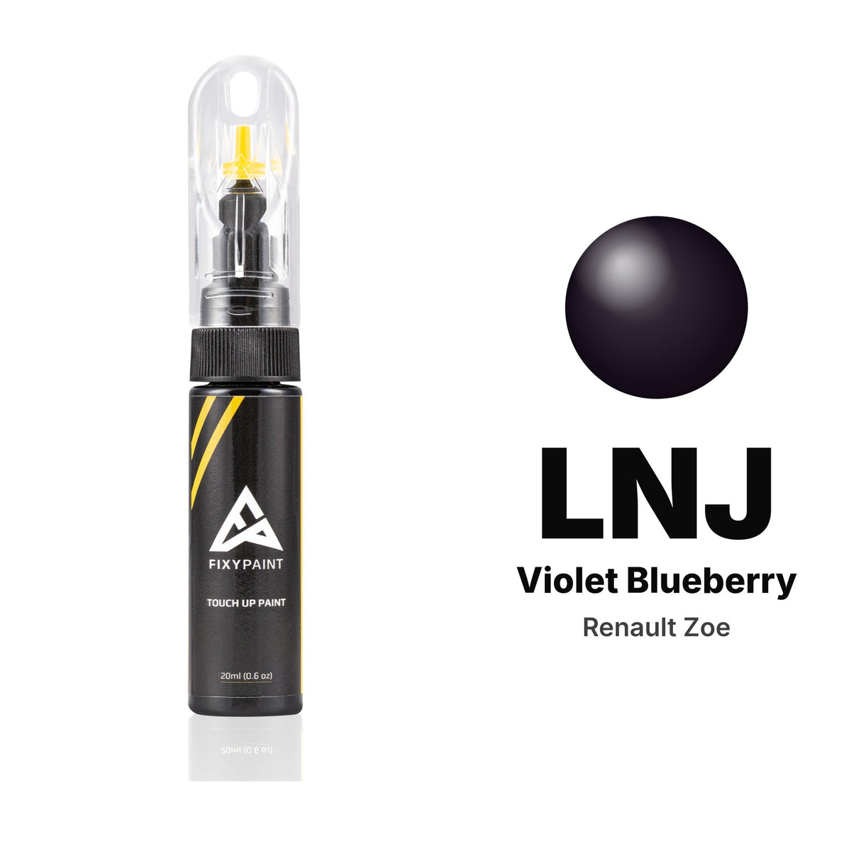 Touch-up paint for Renault Zoe LNJ Violet Blueberry, Basic kit