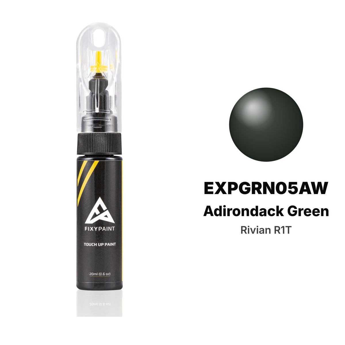 Pintura de retoque para Rivian R1T – EXPGRN05AW Adirondack Green (desde 2025), kit Básico