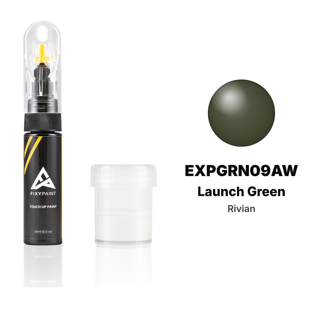 Touch-up paint for Rivian EXPGRN09AW Launch Green, Standard kit