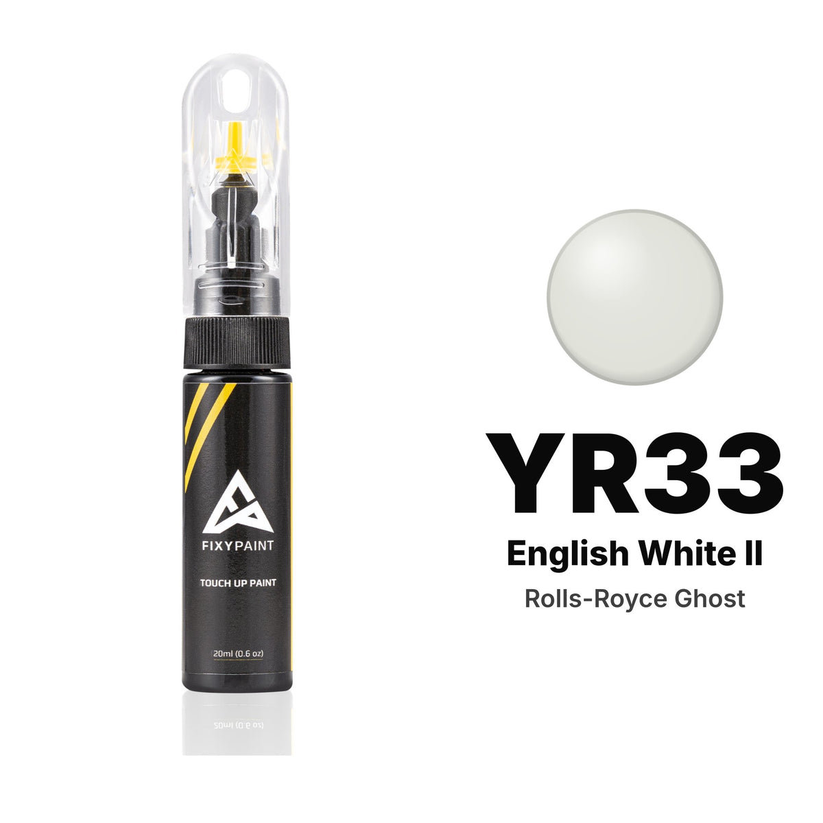 Touch-up paint for Rolls-Royce Ghost YR33 English White II, Basic kit