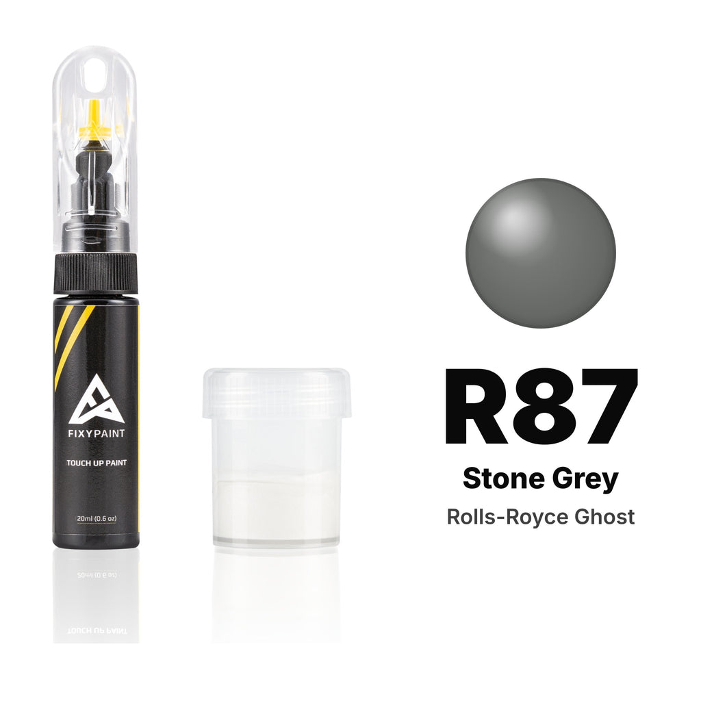 Lackstift für Rolls-Royce Ghost – R87 Stone Grey (2015–2016), Set Standard