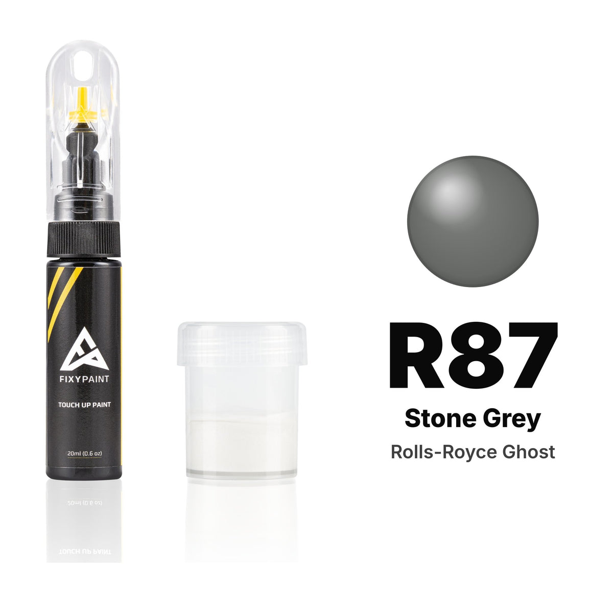 Lackstift für Rolls-Royce Ghost – R87 Stone Grey (2015–2016), Set Standard