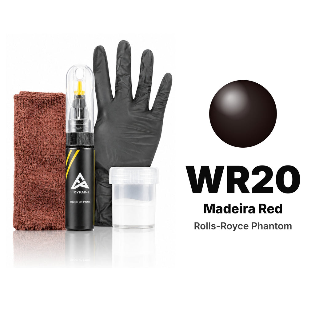 Touch-up paint for Rolls-Royce Phantom WR20 Madeira Red, Complete kit