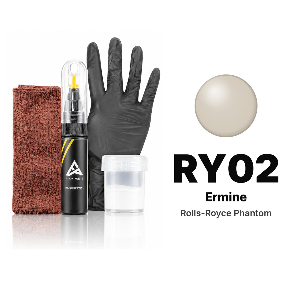 Touch-up paint for Rolls-Royce Phantom RY02 Ermine, Complete kit