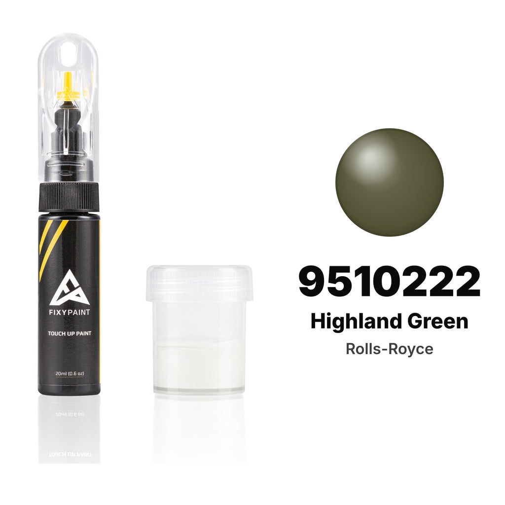 Lackstift für Rolls-Royce – 9510222 Highland Green (alle Modelle, ab 1982), Set Standard