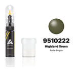 Lackstift für Rolls-Royce – 9510222 Highland Green (alle Modelle, ab 1982), Set Standard