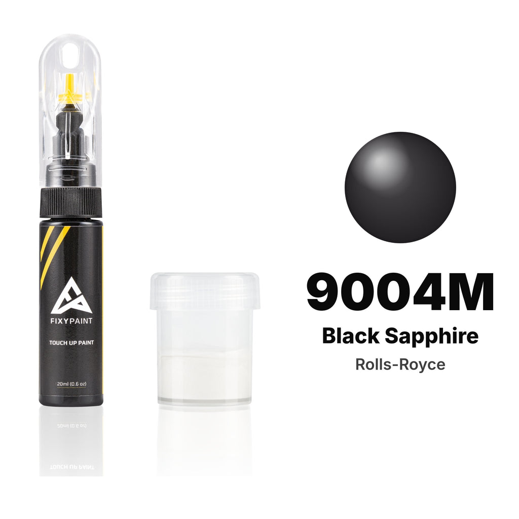 Peinture de retouche pour Rolls-Royce – 9004M Black Sapphire (tous modèles, depuis 1998), kit Standard