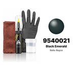 Lackstift für Rolls-Royce – 9540021 Black Emerald (alle Modelle, ab 1998), Set Komplett