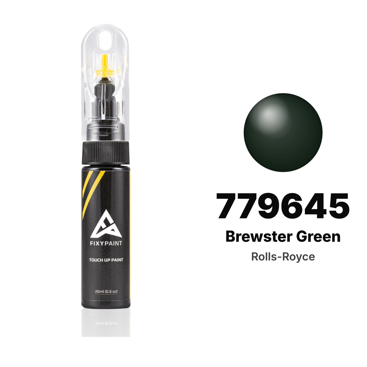 Touch-up paint for Rolls-Royce 779645 Brewster Green, Basic kit