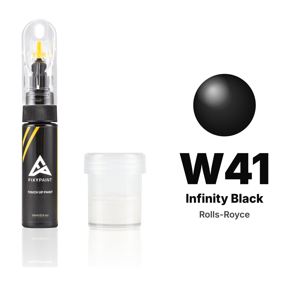 Lackstift für Rolls-Royce – W41 Infinity Black (alle Modelle, 2017), Set Standard