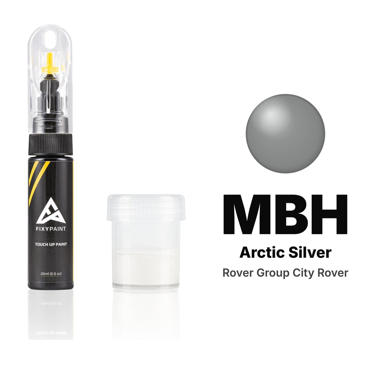 Lackstift für Rover Group City Rover – MBH Arctic Silver (2004–2005), Set Standard