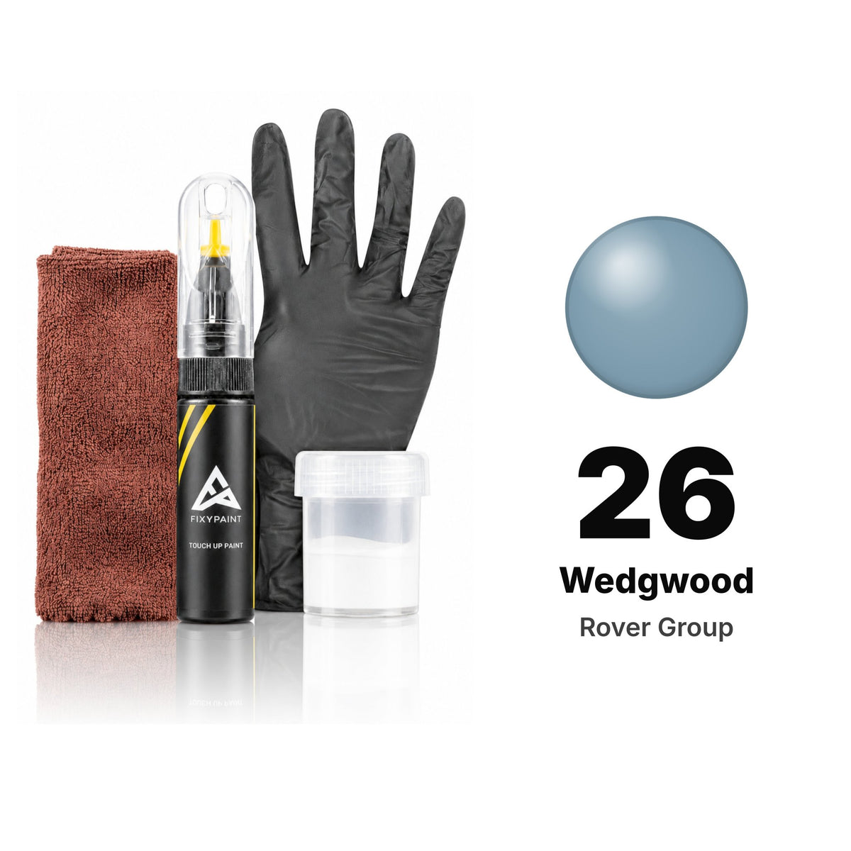 Peinture de retouche pour Rover Group – 26 Wedgwood (tous modèles, 1970–1977), kit Complet