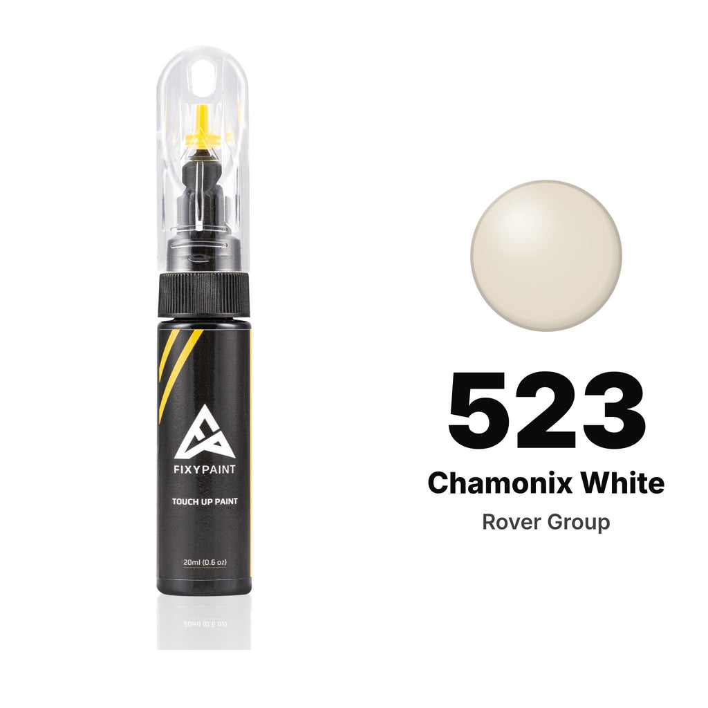 Touch-up paint for Rover Group 523 Chamonix White, Basic kit