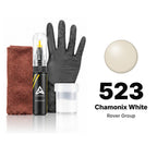 Touch-up paint for Rover Group 523 Chamonix White, Complete kit