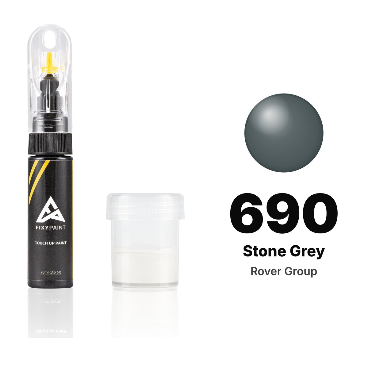 Touch-up paint for Rover Group 690 Stone Grey, Standard kit
