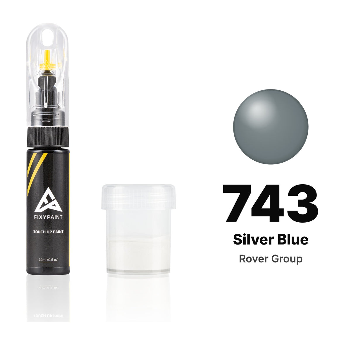 Touch-up paint for Rover Group 743 Silver Blue, Standard kit