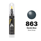 Touch-up paint for Rover Group 863 Nordic Blue, Basic kit