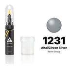 Touch-up paint for Rover Group 1231 Altai/Zircon Silver, Standard kit