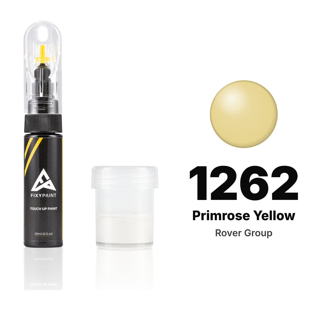 Touch-up paint for Rover Group 1262 Primrose Yellow, Standard kit