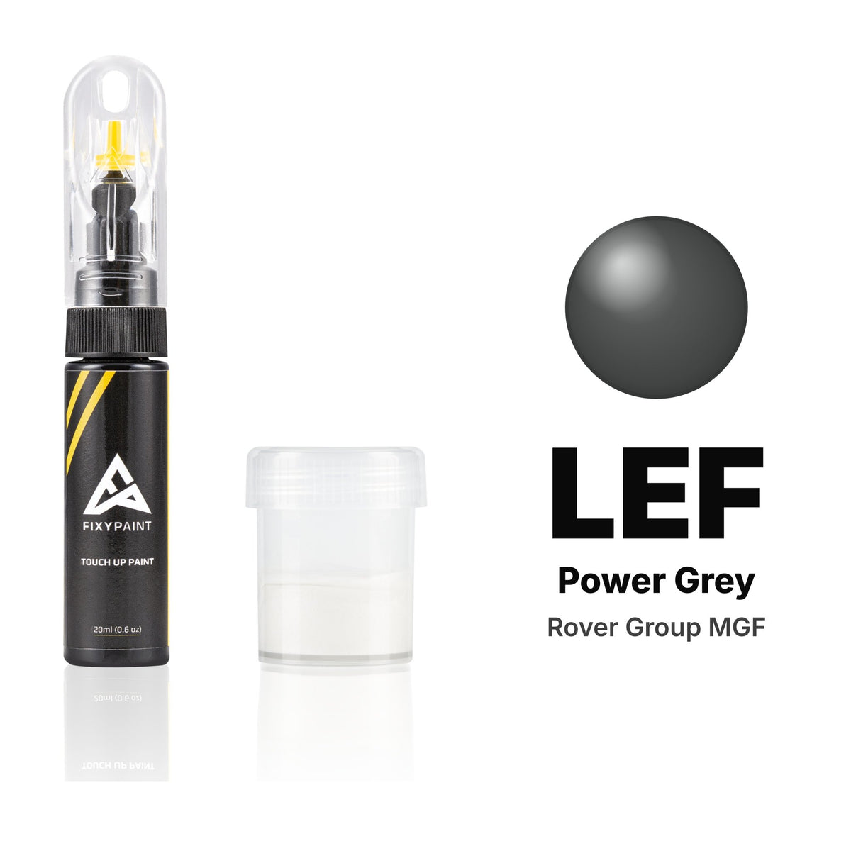 Peinture de retouche pour Rover Group MGF – LEF Power Grey (2002–2006), kit Standard