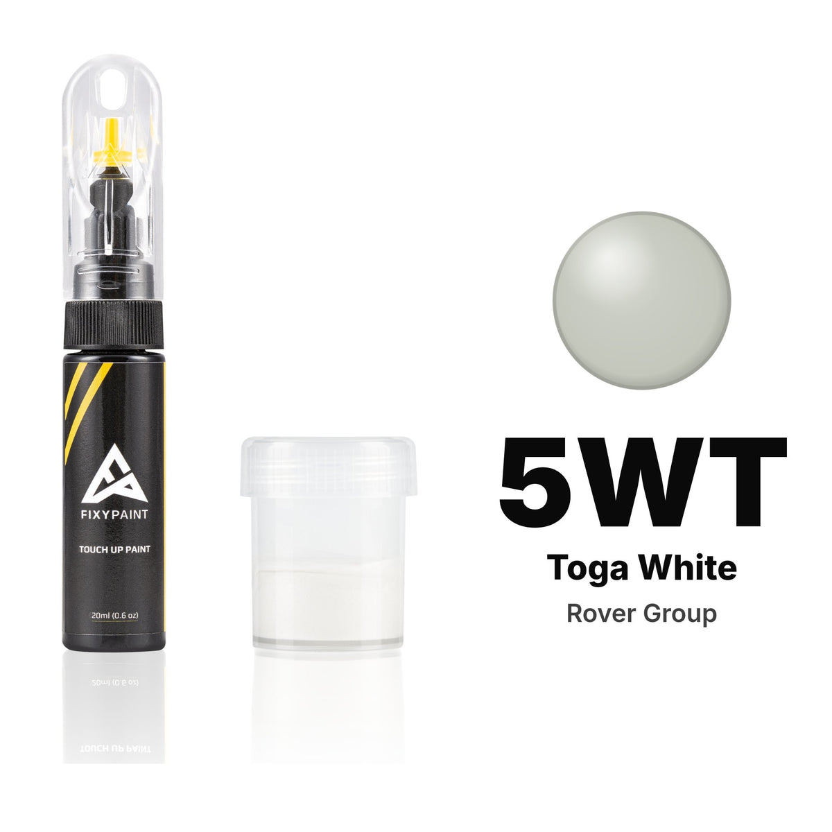 Touch-up paint for Rover Group 5WT Toga White, Standard kit