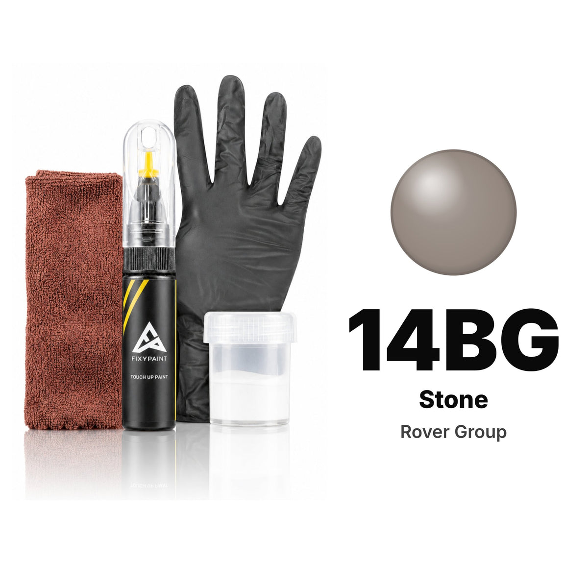 Touch-up paint for Rover Group 14BG Stone, Complete kit