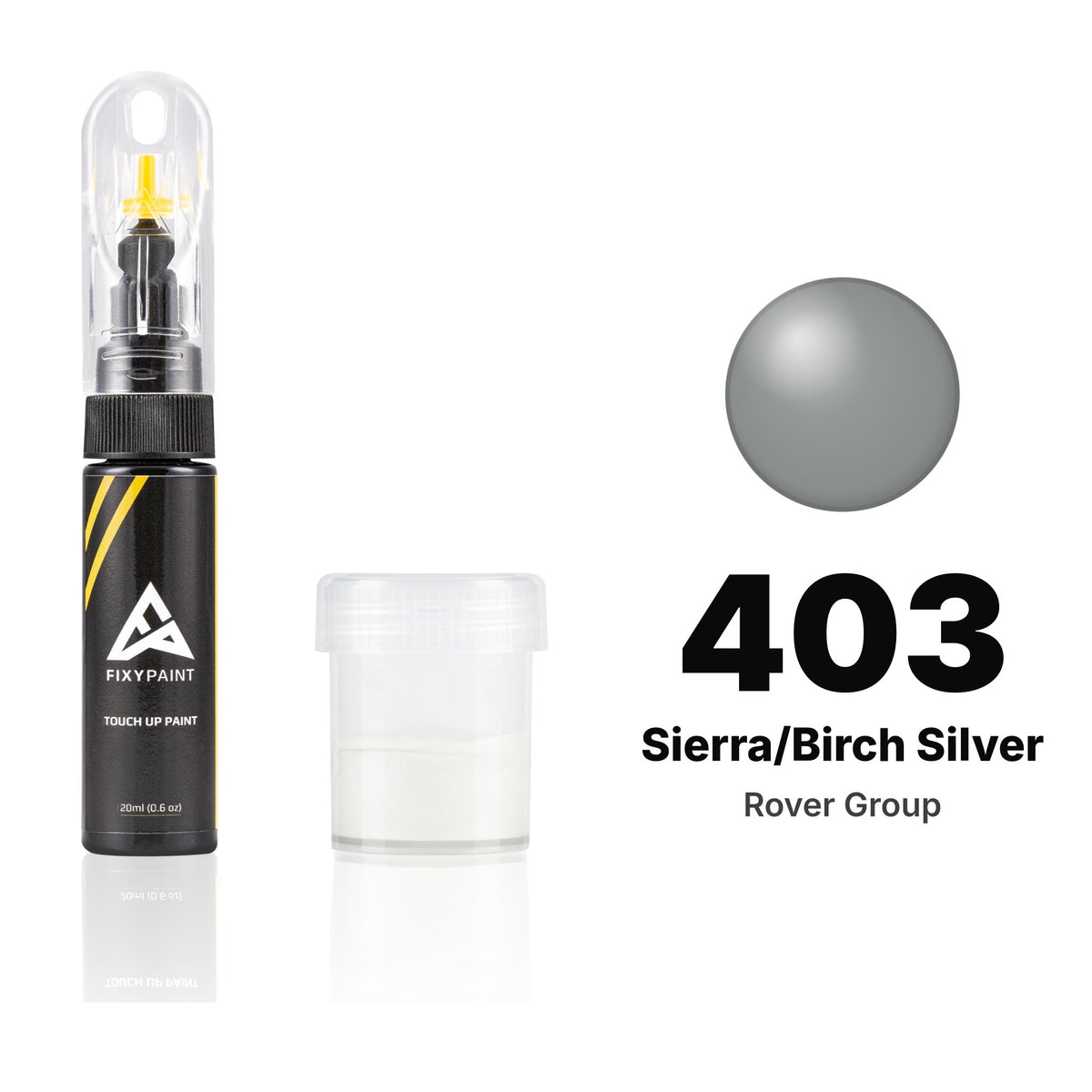 Touch-up paint for Rover Group 403 Sierra/Birch Silver, Standard kit