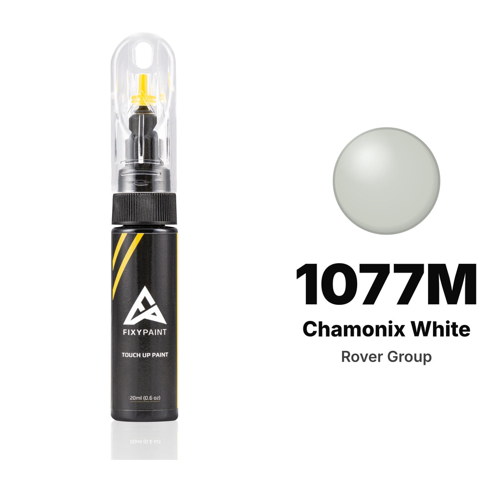 Touch-up paint for Rover Group 1077M Chamonix White, Basic kit