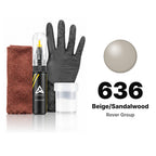 Vernice ritocco per Rover Group – 636 Beige/Sandalwood (tutti i modelli, 1987–1991), kit Completo
