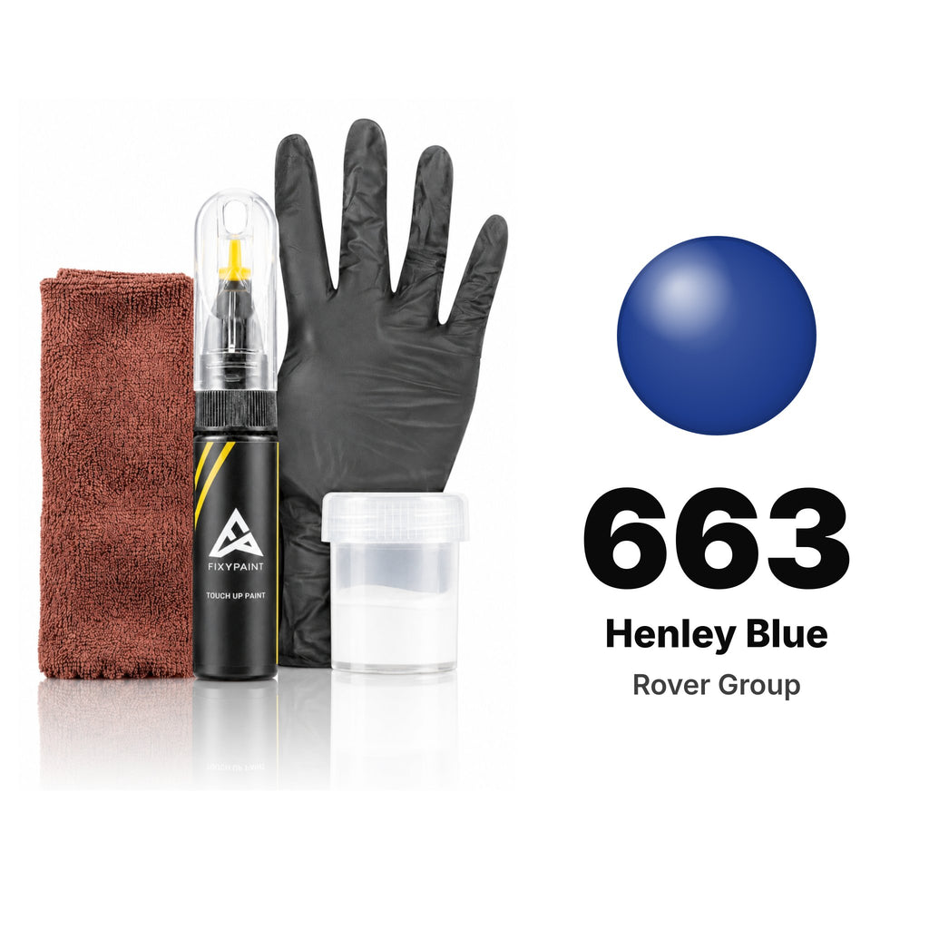 Touch-up paint for Rover Group 663 Henley Blue, Complete kit