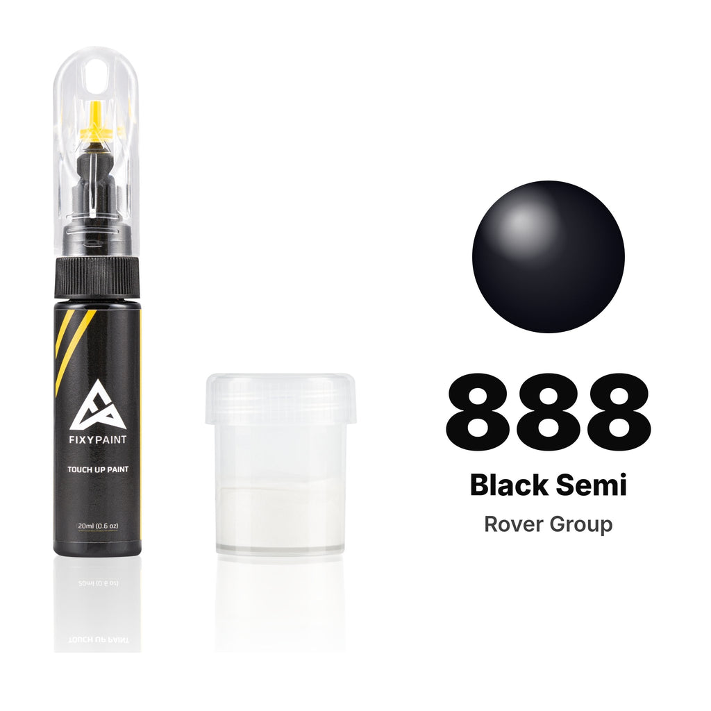 Touch-up paint for Rover Group 888 Black Semi, Standard kit