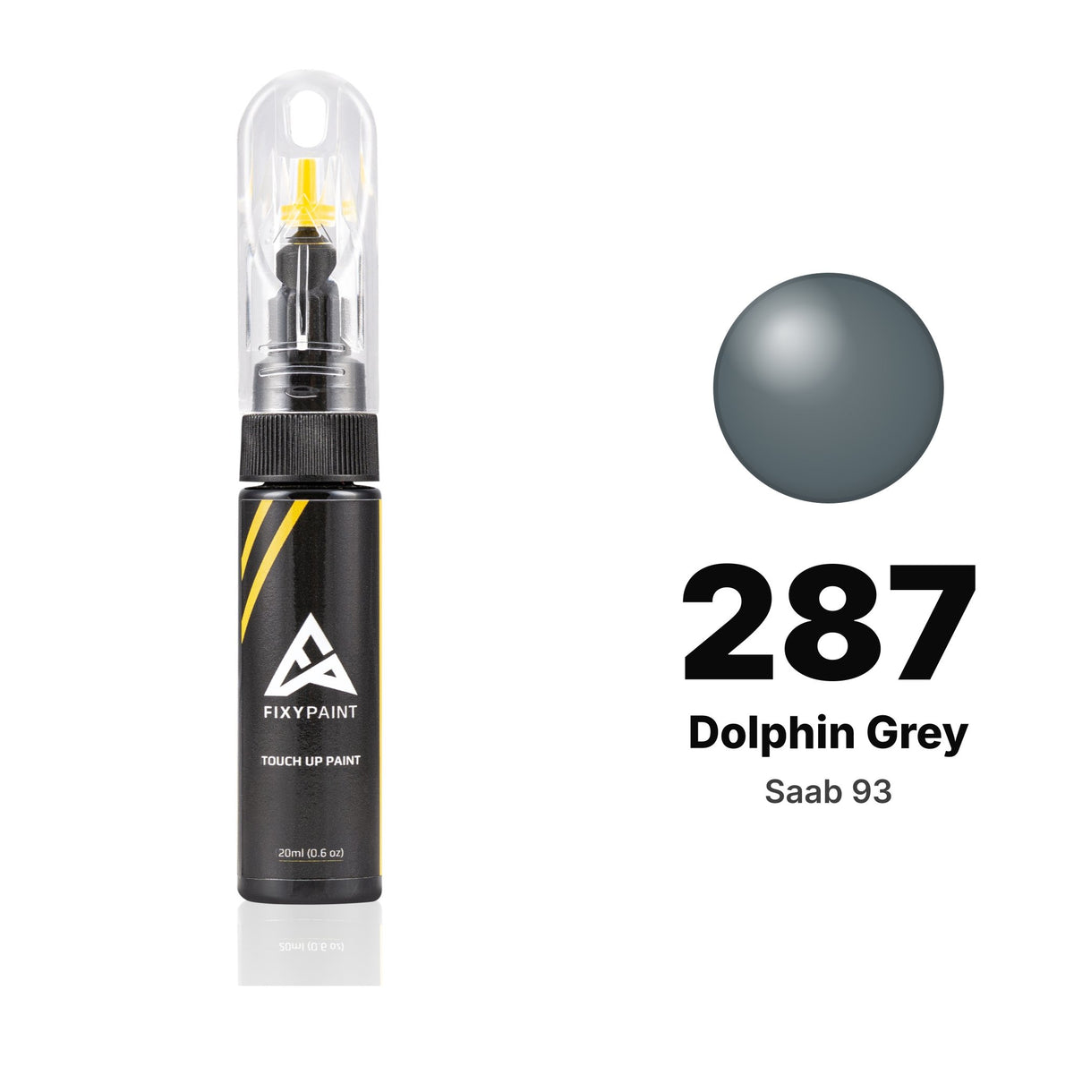 Saab 93 287 Dolphin Grey touch-up paint, Basic kit