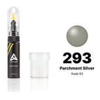 Pintura de retoque para Saab 93 – 293 Parchment Silver (2005–2009), kit Estándar