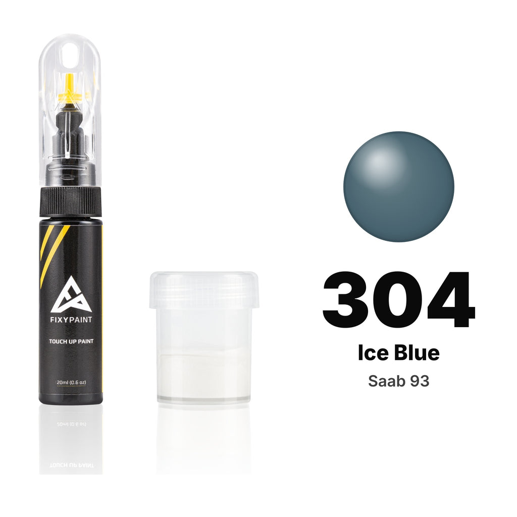 Touch-up paint for Saab 93 304 Ice Blue, Standard kit