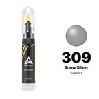 Touch-up paint for Saab 93 309 Snow Silver, Basic kit