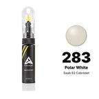 Touch-up paint for Saab 93 Cabriolet 283 Polar White, Basic kit