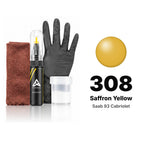Touch-up paint for Saab 93 Cabriolet 308 Saffron Yellow, Complete kit