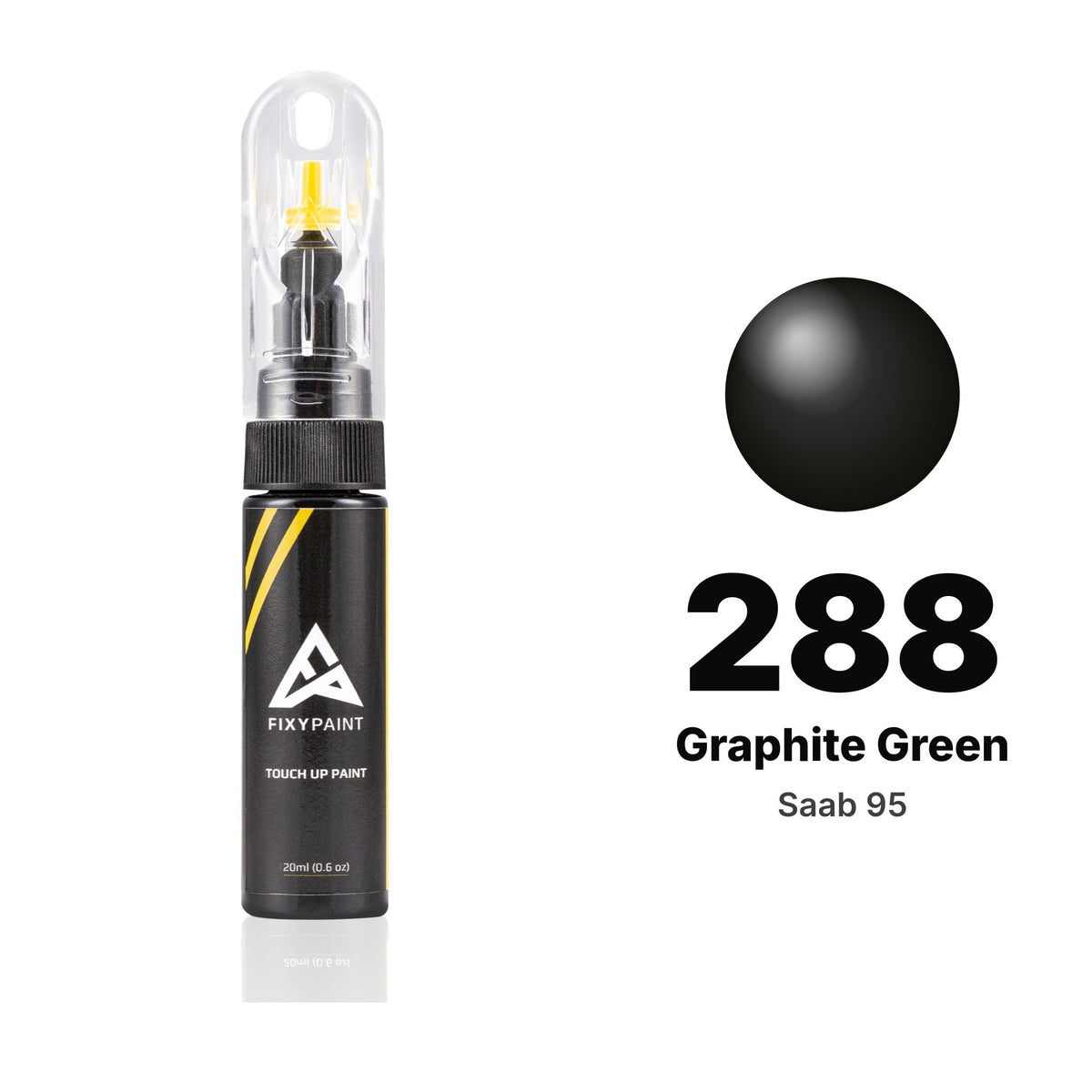Saab 95 288 Graphite Green touch-up paint, Basic kit