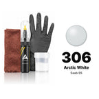 Touch-up paint for Saab 95 306 Arctic White, Complete kit