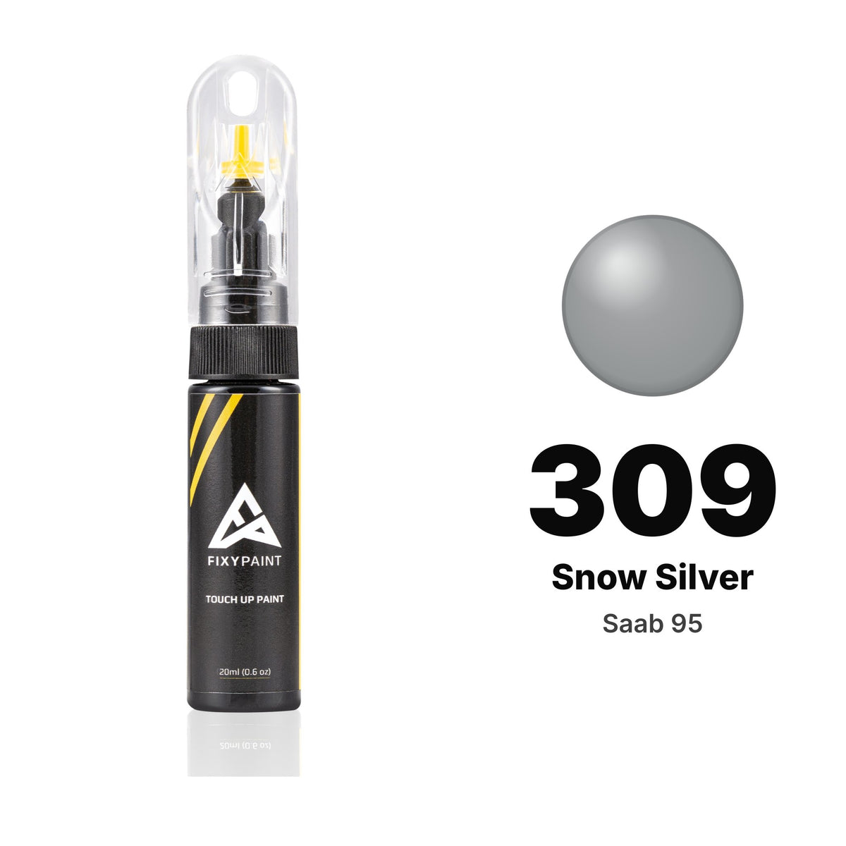 Saab 95 309 Snow Silver touch-up paint, Basic kit